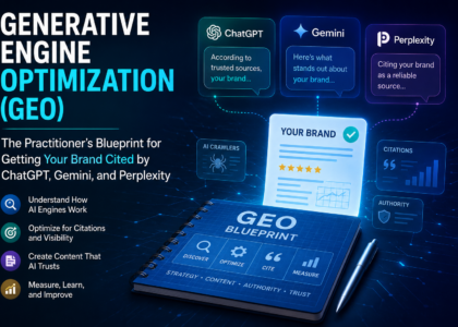 Generative Engine Optimization (GEO) The Practitioner's Blueprint for Getting Your Brand Cited by ChatGPT, Gemini, and Perplexity