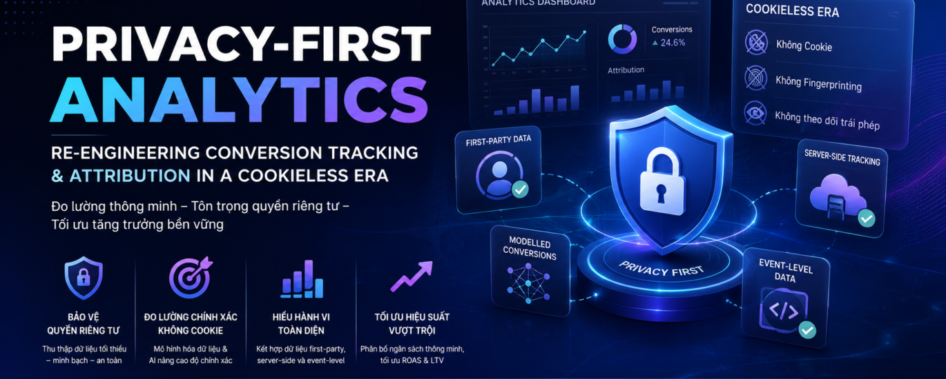 Privacy-First Analytics: Re-Engineering Conversion Tracking & Attribution in a Cookieless Era